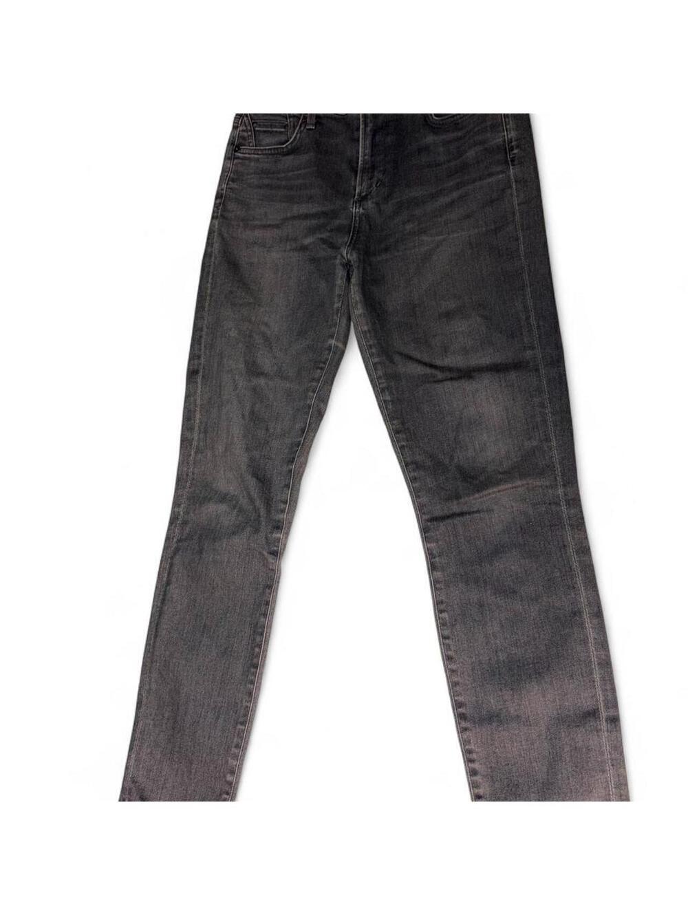 Citizens of Humanity Rocket Crop High Rise Skinny Jeans Grey